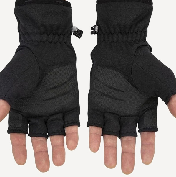 Перчатки Simms Freestone Half Finger Mitt (; L; Black)
